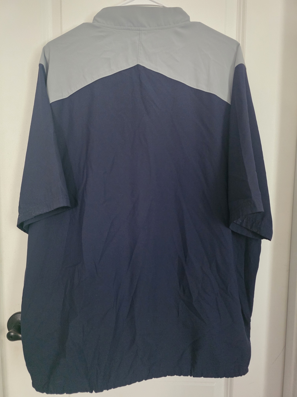 Under Armour Navy & Light Gray Half-Zip Pullover - Picture 2 of 3